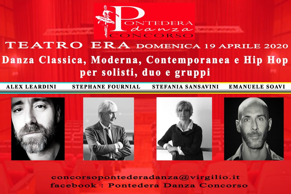 Concorso Pontedera 2020 Aprile Giuria